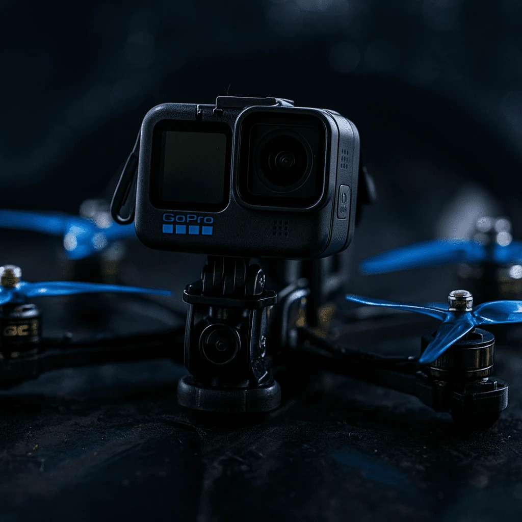 GoPro 9-13 FPV Drone Mount (Quick-Insert Design)